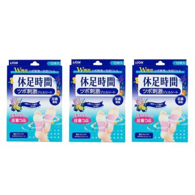 休足時間 ツボ刺激ジェルシート 12枚のおすすめ人気商品一覧 通販