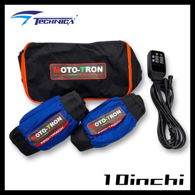 MOTOTRON 製 タイヤウォーマー 10インチ ブルー 温度調節