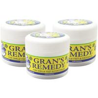 グランズレメディ フットパウダー レギュラー 50g 3個セット GRAN'S REMEDY ORIGINAL 並行輸入品 | Wonder-SHOP