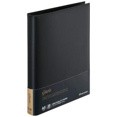 ルーズリーフバインダーA5 20穴　多穴式　ルーズリーフカバー　ブラック ルーズリーフ バインダー A5 本革 20穴のおすすめ人気商品一覧 通販