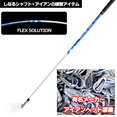 楽天市場】ボールを打てるスイング練習アイアン 新品ヘッドに