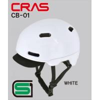 LEAD リード工業  4952652160006  CB-01 CRAS CB-01　自転車用ヘルメット　ホワイト M　大人　54-58cm | 八百万堂