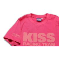 KIJIMA キジマ   4934154757922  K1345P07 KISSレーシングチーム Ｔシャツ　ピンク L | 八百万堂