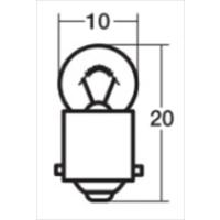 ポスト投函便 スタンレー  4907894111767  A72A 12V3.4W G10 BA9s　10個入り  電球 | 八百万堂