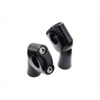 モートーン  【4550255826598】 MTE040 ハンドルライザー 22mm ブラック StreetTwin （16-23） | 八百万堂