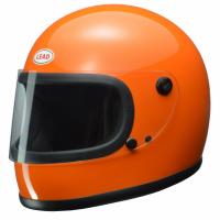 【LEAD(リード工業)】 【4952652150977】RX-200R　オレンジ 1980年代のリバイバルモデル フルフェイスヘルメット フリーサイズ  &lt;br&gt; | 八百万堂