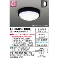 東芝 LEDG85918(K) （LEDG85918K) ＬＥＤアウトドアシーリングランプ別売 | てかりま専科