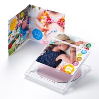 フォト光沢CD・DVDケースカード(見開き) SANWA SUPPLY (サンワサプライ) JP-INDGK2N | あっと!テラフィ ヤフー店