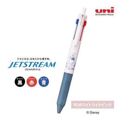ミッキーのボールペン ジェットストリーム 新3色ボールペン(黒 赤 青) ディズニー限定 0.5mm
