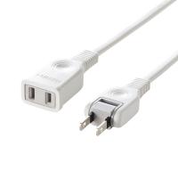 電源延長コード(2P・1m) SANWA SUPPLY (サンワサプライ) TAP-EX2101 | あっと!テラフィ ヤフー店