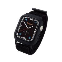 エレコム Apple Watch41mm用フルカバーケース ファブリックバンド一体型 AW-21BBCFBBK | テルショップ・ジャパン Yahoo!店