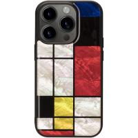 ikins アイキンス 天然貝ケース for iPhone 15 Pro Max Mondrian I25499i15PM | テルショップ・ジャパン Yahoo!店