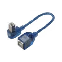 変換名人 USB BtypeL型ケーブル延長20(下L) USBB-CA20DL | テルショップ・ジャパン Yahoo!店