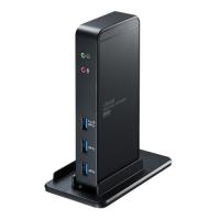 サンワサプライ タブレットスタンド付きUSB3.0ドッキングステーション USB-CVDK3 | テルショップ・ジャパン Yahoo!店