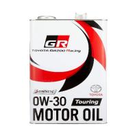 08880-12505【TOYOTA純正】GAZOO Racing GR MOTOR OIL Touring 0W-30 4L エステル配合高性能全合成油エンジンオイル | てんこ盛り!