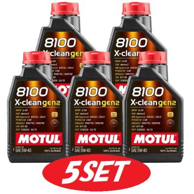 MOTULエンジンオイル 8100 X-clean 5W40の商品一覧 通販 - Yahoo