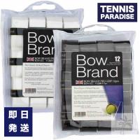 BOW BRAND ボウブランド テニス グリップテープ オーバーグリップ プログリップ / (BOW012) 「ブラック or ホワイト」 (スーパーウエット12本巻) | テニスパラダイス Yahoo!店