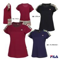 【ポイント10％】フィラ FILA テニスウェア レディス ゲームシャツ VL2692 | テニスステーション