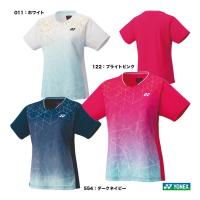 ヨネックス YONEX テニスウェア チーム対応 レディス ゲームシャツ（スリム） 20813 | テニスステーション