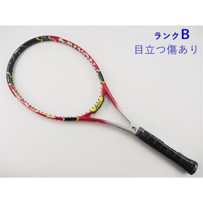 赤 テニスラケット フレーム傷あり プリンスBEAST 100(280g) 24 7TJ202(ｸﾞﾘｯﾌﾟｻｲｽﾞ 1 ファイヤーレッド