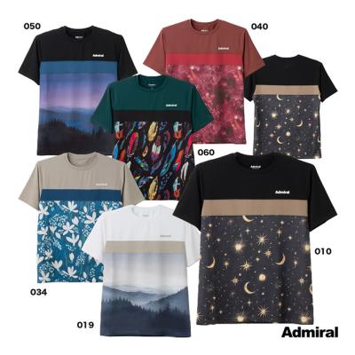 アドミラル　テニスTシャツ　Lサイズ アドミラル『Admiral』 テニスウェア『レディース』 サイド
