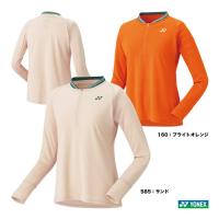 ヨネックス YONEX テニスウェア レディス ゲームシャツ（ロングスリーブ）（スリム） 20759 | テニスジャパンYahoo!店