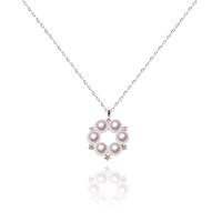 美品)ミキモト MIKIMOTO パールネックレス K18ホワイトゴールド ...
