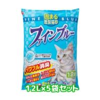 送料無料　同梱・目隠し不可　ケース売り　常陸化工　ファインブルー６０Ｌ（１２Ｌ×５袋セット）　 | TEPEC