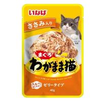 いなば　わがまま猫まぐろパウチ　ささみ入り　40ｇ　TCR-23　猫パウチ　ゼリータイプ　一般食　　　　 | TEPEC