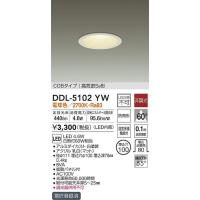 DAIKO φ100非調光ダウンライト[LED電球色]DDL-5102YW | てるくにでんき