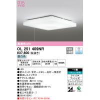 OL251409NR オーデリック R15クラス2　高演色LEDシーリングライト　[昼白色][リモコン別売][〜6畳][アクリル 乳白] | てるくにでんき