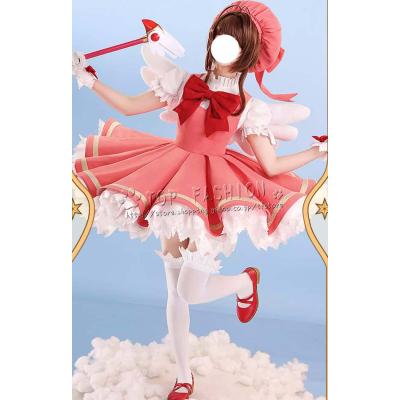 カードキャプターさくら　服と杖セット カードキャプターさくら レプリカチャームセット 星の杖セット
