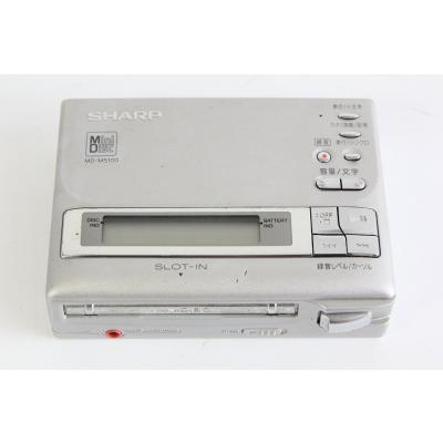 SHARP ポータブルMDプレーヤー｜ポータブルオーディオ｜オーディオ機器