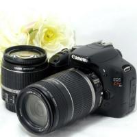 キャノン Canon EOS Kiss X4 SDカード付き 18-55 55-250 IS ダブルズームキット デジタル一眼レフカメラ 中古 | サンクスライフストア