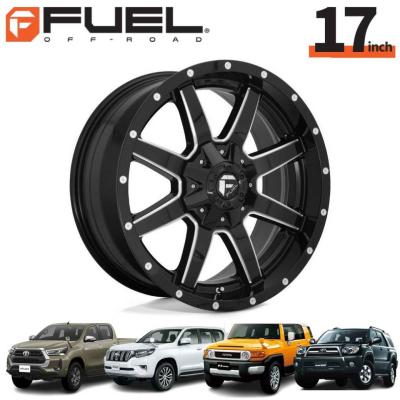 FUEL OFF-ROAD 　4本セット　17インチ　プラド　ハイラックス ハイラックス アルミホイール（FUEL OFF-ROAD／アルミホイール）（穴数