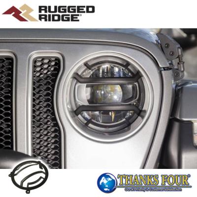 Rugged Ridge ラギッドリッジ ] ELITE ヘッドライトガード 2個 JEEP