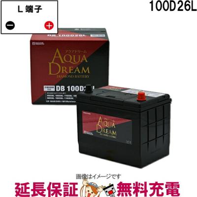 AQUA DREAM GB 95D26L バッテリー Amazon | アクアドリーム 国産車 充電制御車対応バッテリー GOLD