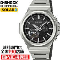 G-SHOCK G-STEEL アナログ 小型 スリークスタイル GST-B1000D-1AJF メンズ 腕時計 ソーラー Bluetooth ブラック 国内正規品 カシオ | ザ・クロックハウス Yahoo!店