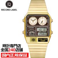 シチズン レコードレーベル ANA-DIGI TEMP アナデジテンプ JG2103-72X メンズ 腕時計 クオーツ 電池式 ゴールド | ザ・クロックハウス Yahoo!店