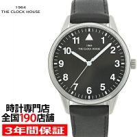 ザ・クロックハウス MBC5004-BK1B ビジネスカジュアル メンズ 腕時計 クオーツ 黒レザー ブラック リーズナブル THE CLOCK HOUSE | ザ・クロックハウス Yahoo!店