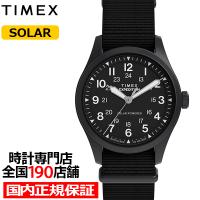 タイメックス エクスペディション フィールド ポスト ソーラー TW2Y31900 メンズ 腕時計 ナイロンバンド ブラック | ザ・クロックハウス Yahoo!店