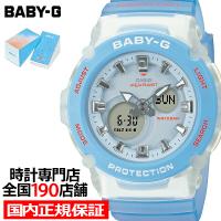 BABY-G ベビーG アクアプラネット コラボ BGA-270AQ-2AJR レディース 腕時計 アナデジ ブルー 国内正規品 カシオ | ザ・クロックハウスPlus+ヤフー店