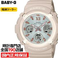 BABY-G ベビーG BGA-2800シリーズ BGA-2800-4A2JF レディース 腕時計 電波ソーラー アナデジ 樹脂バンド ピンクベージュ 国内正規品 カシオ | ザ・クロックハウスPlus+ヤフー店