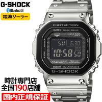 10月10日発売 G-SHOCK フルメタル ブラックベゼル GMW-B5000BT-1JF メンズ 腕時計 電波ソーラー Bluetooth デジタル 反転液晶 国内正規品 カシオ 日本製 | ザ・クロックハウスPlus+ヤフー店
