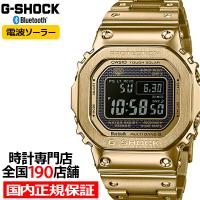G-SHOCK フルメタル ゴールド GMW-B5000GD-9JF メンズ 腕時計 電波ソーラー Bluetooth デジタル 反転液晶 日本製 国内正規品 FINEBOYS＋時計vol.20 雑誌掲載 | ザ・クロックハウスPlus+ヤフー店
