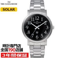 ザ・クロックハウス UD ユーディー 36mm MUD1002-BK1A メンズ レディース 腕時計 ソーラー 3針 ブラックダイヤル | ザ・クロックハウスPlus+ヤフー店