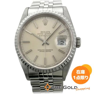 ROLEX（ロレックス） デイトジャスト 16220 X番 OH済 36mm シルバー