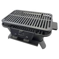 尾上製作所(ONOE) 鉄鋳物こんろ角型 CI-1607 [キャンプ用品 バーベキュー コンロ グリル BBQ 七輪 テーブル上 ソロ] | THE LIGHT HOUSE