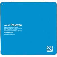 三菱鉛筆 色鉛筆 880 ユニパレット 小学生 水色 24色 K88024CPLT.8 | THE LIGHT HOUSE