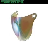 TNK工業　SPEEDPIT SR2 シールド フラッシュミラー クリアー/レインボー ロング＆フラットタイプ バイク用品 | ザ・パワフル